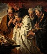 Jacob Jordaens The Four Evangelists Germany oil painting artist